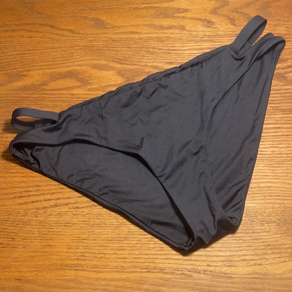 BECCA black bathing suit bottoms - Picture 1 of 3